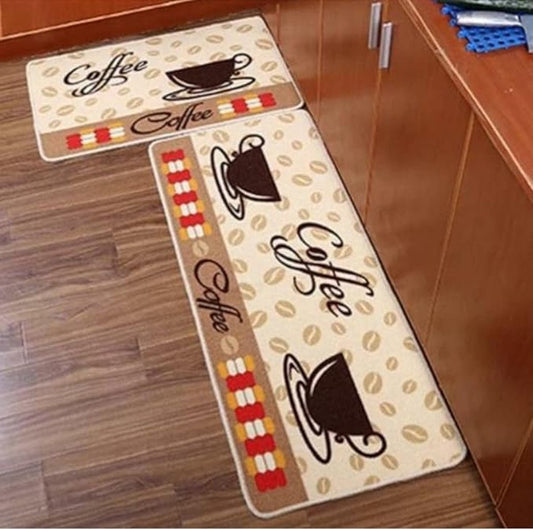 Camino de cocina Cocina 2 piezas - 40x60cm + 65x180cm - alfombra de cocina - lavable -Alfombras - Alfombra de cocina - Alfombra de cocina - Alfombra de pasillo - Alfombra de pasillo