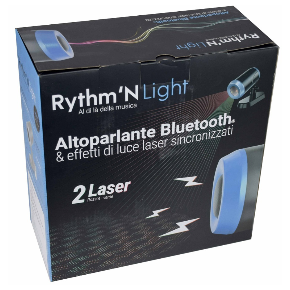 Rythm'N Light Bluetooth luidspreker met laserprojector